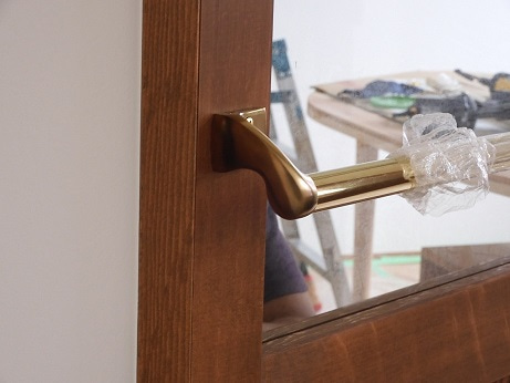 一本杉の家・建具の仕上げ