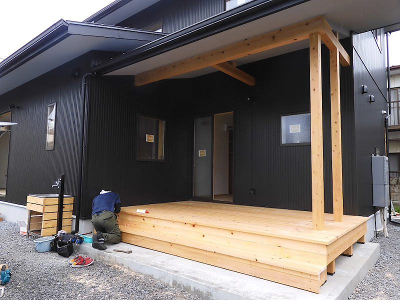 居跡の家・床が登場～