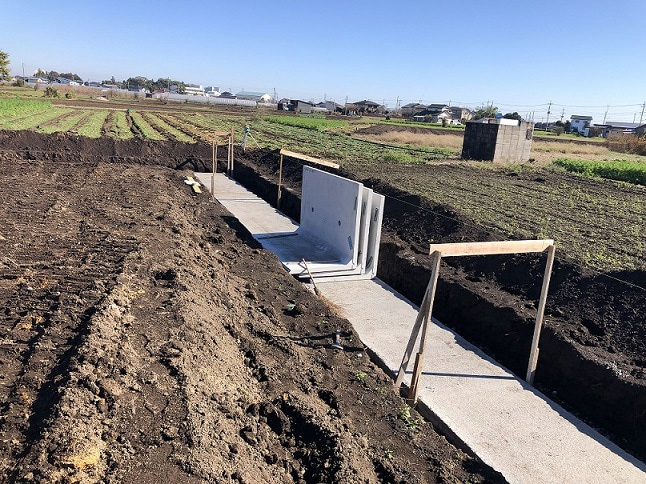 掘込のすまい・擁壁工事